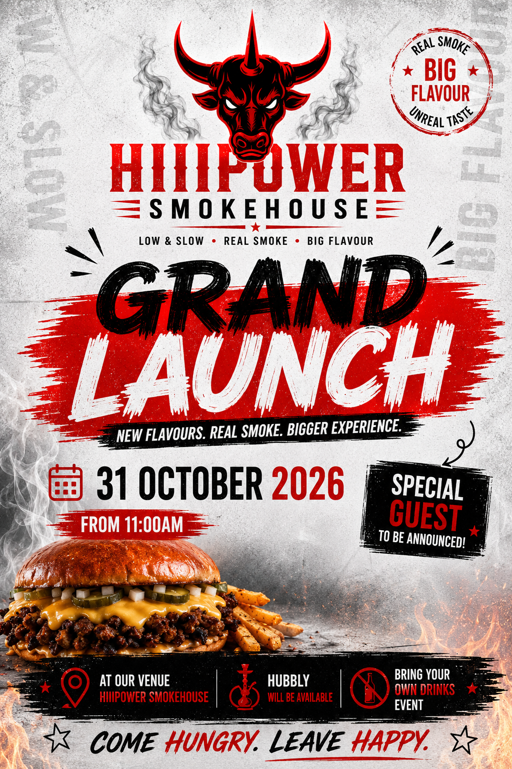 HIIIPOWER SMOKEHOUSE GRAND LAUNCH